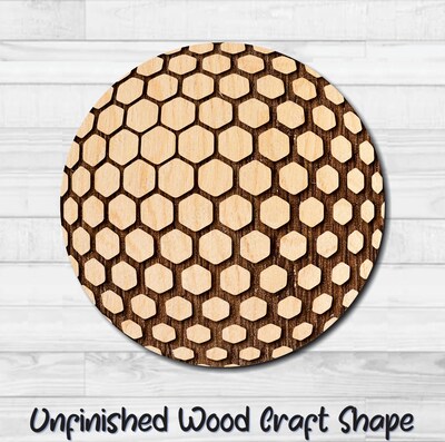 Golf Ball Unfinished Wood Shape Blank Laser Engraved Cut Out Woodcraft Craft Supply GOL-002 - image1